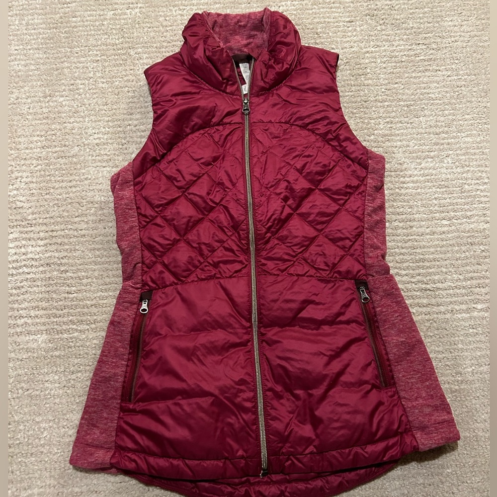 Lululemon running vest quilted